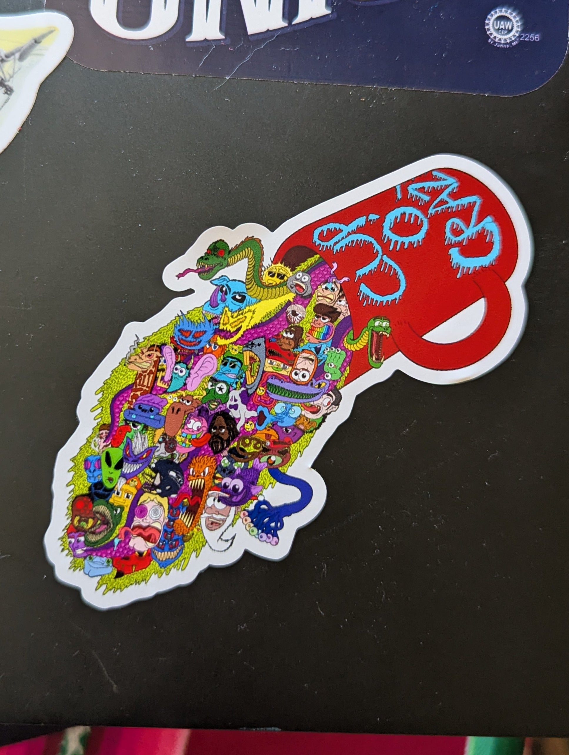 Cup O' Crazy sticker