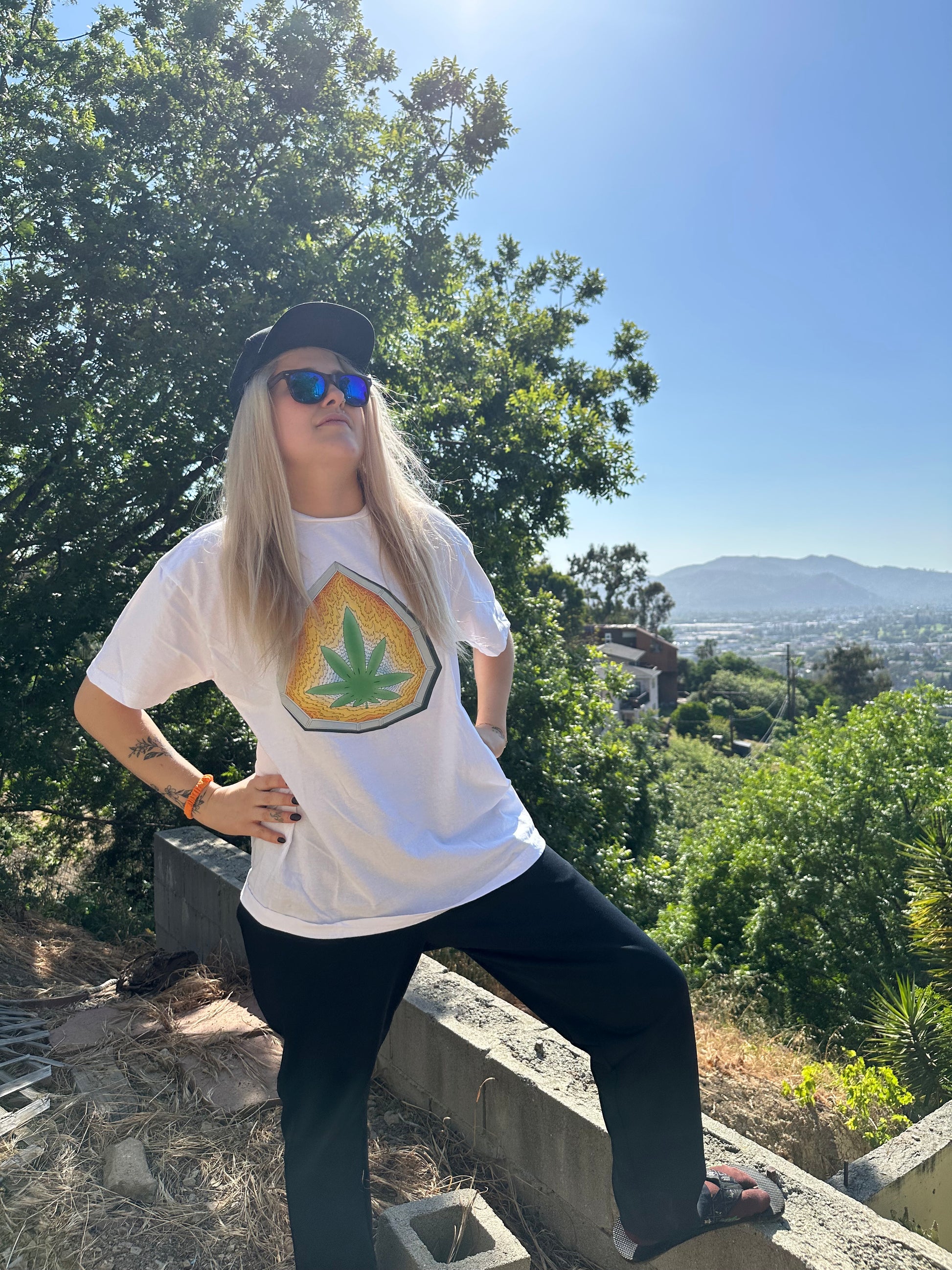 Burning Bush 2.0 t-shirt, big design on front