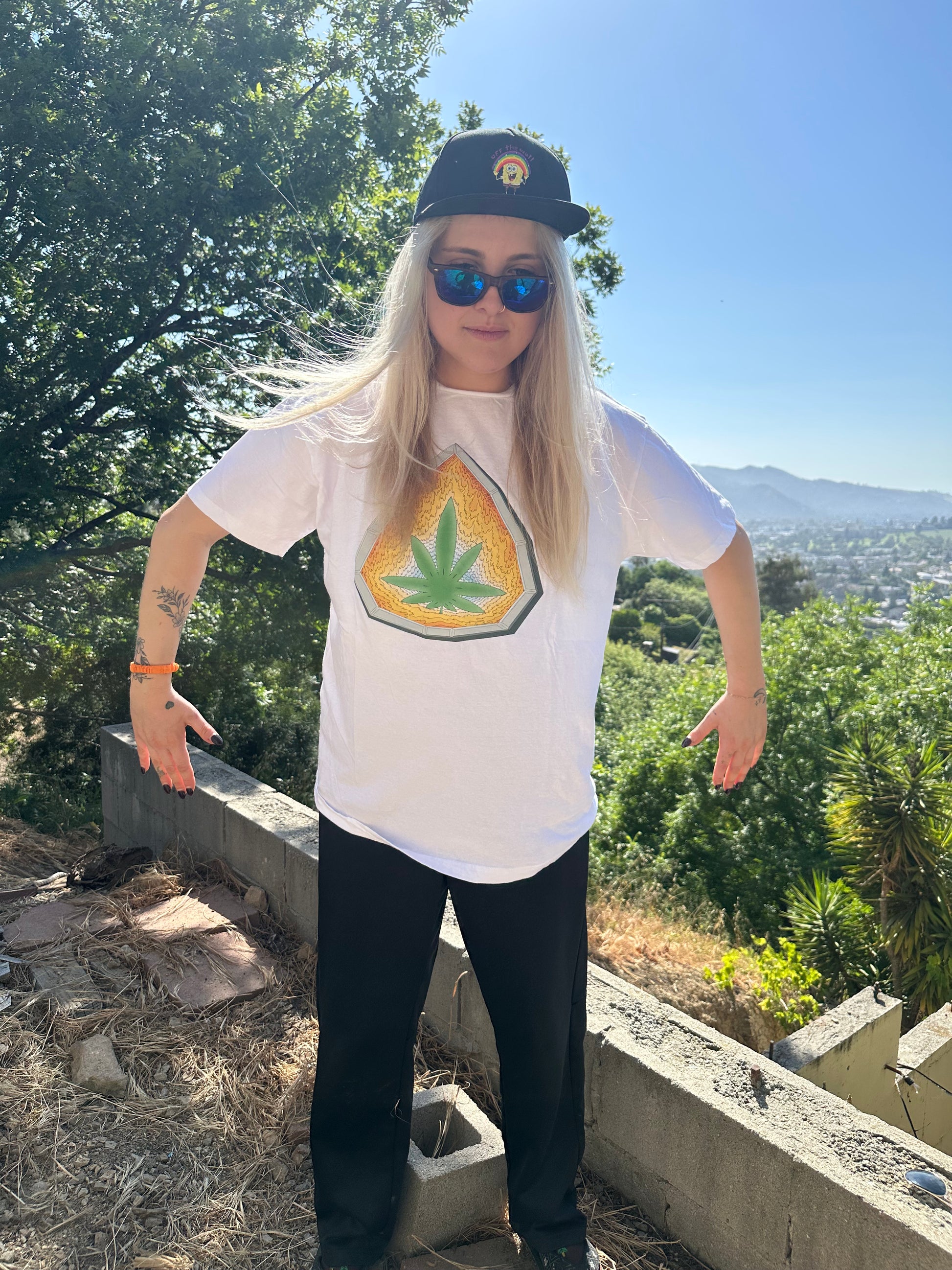 Burning Bush 2.0 t-shirt, big design on front